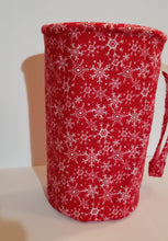 Load image into Gallery viewer, Mask &amp; Trash Bag Red Snowflake
